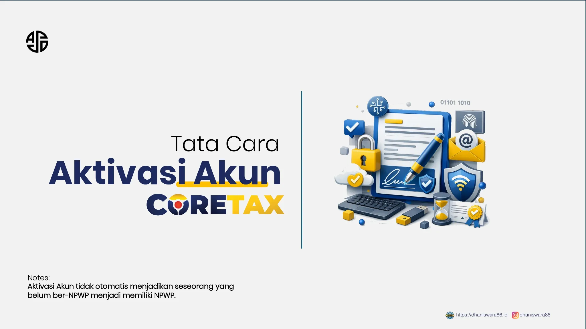Sampul: Tata Cara Aktivasi Akun Coretax