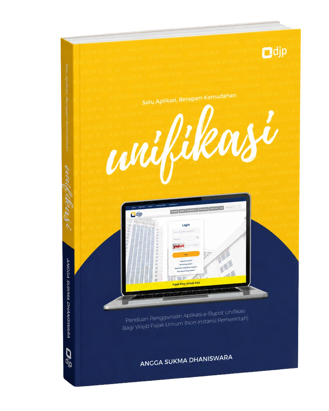 Mockup buku e-Bupot Unifikasi Umum