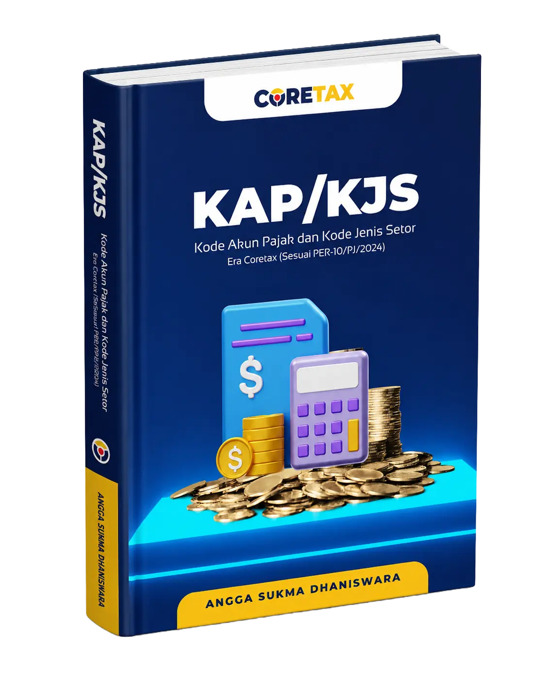 Mockup buku KAP dan KJS Era Coretax